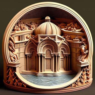 3D model Baptistery (STL)